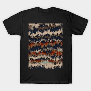 Abstract Multi Color Sediment1 T-Shirt